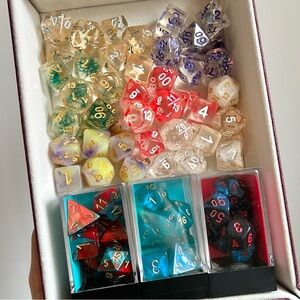 Polyhedral Dice Sets